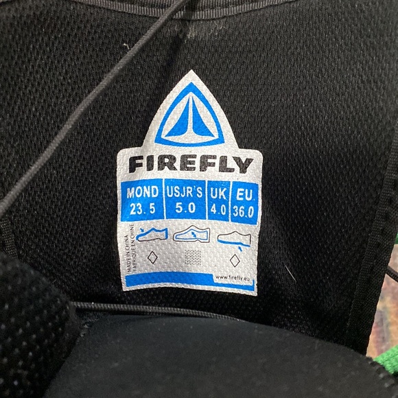Firefly US Size JR’s 5.0 Snowboarding boots - Picture 3 of 3